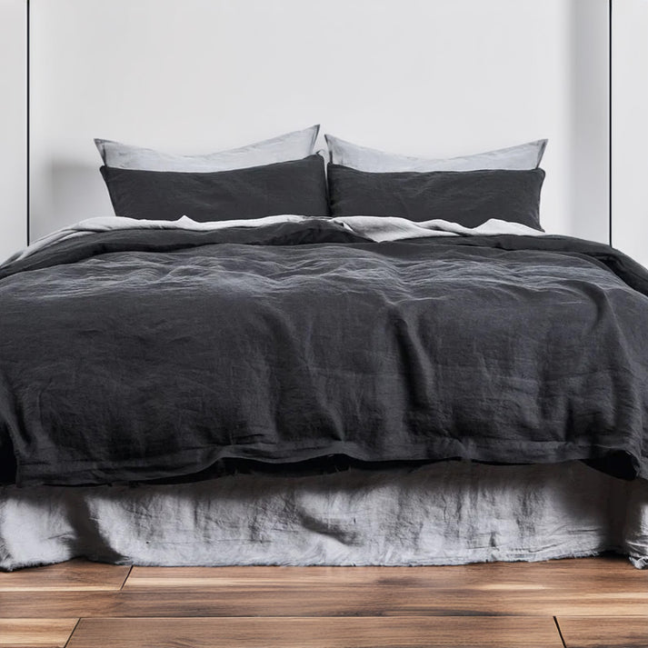 Linen Cotton Duvet Cover Sets-14
