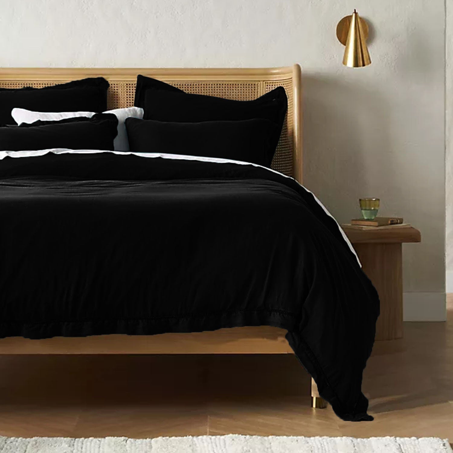 Linen Cotton Duvet Cover Sets-23